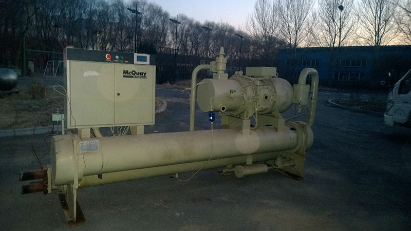 回收二手麥克維爾中央空調(diào)兩級壓縮離心式冷水機組