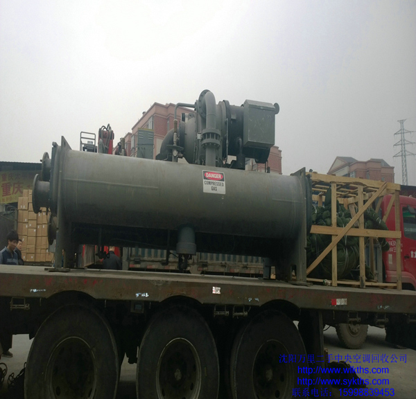 回收二手開利中央空調(diào)19XR離心式水冷冷水機組